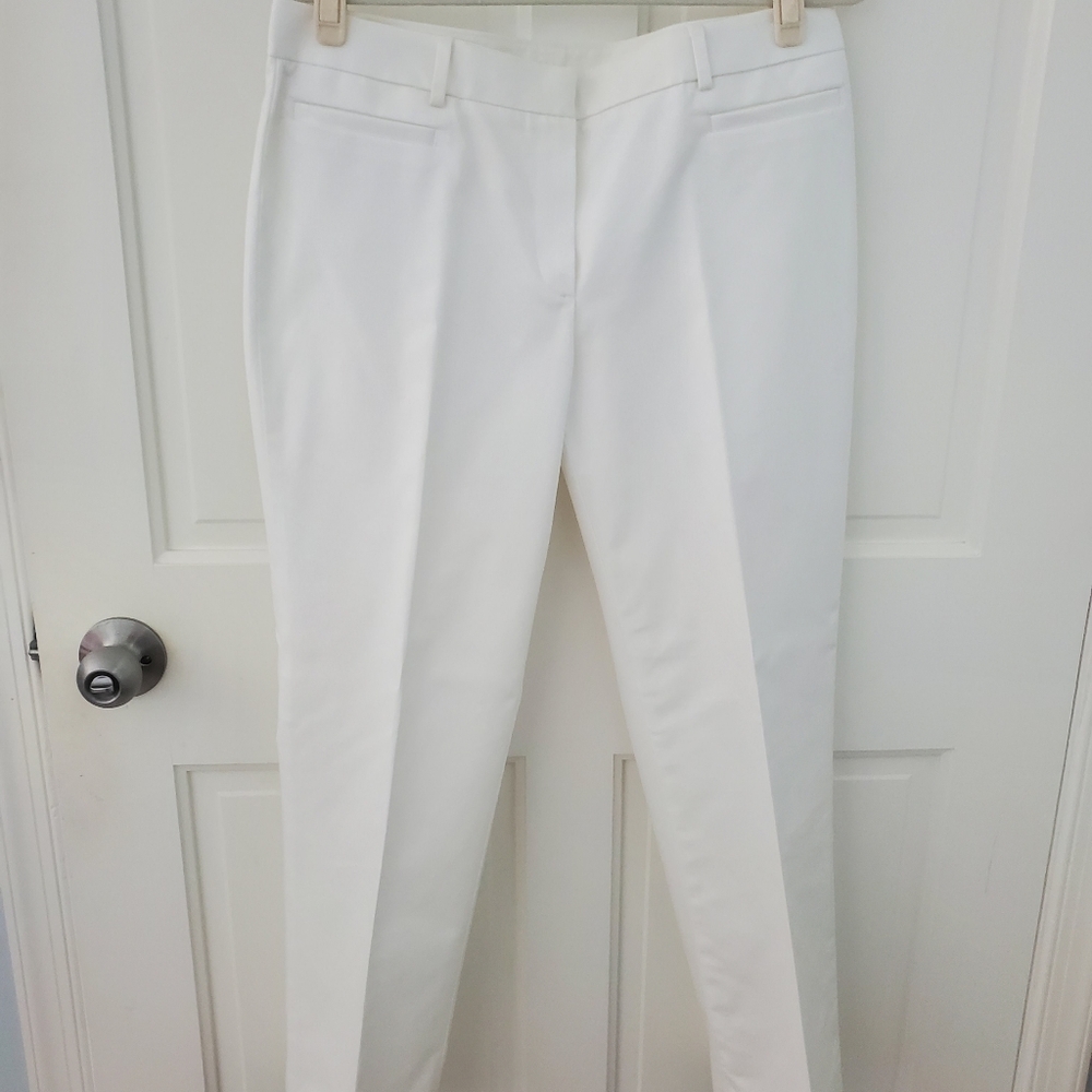 Brooks Brothers Classic White Women's Trousers 10